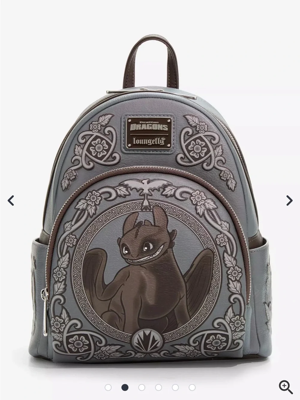 Loungefly DreamWorks How To Train Your Dragon Toothless Portrait Set